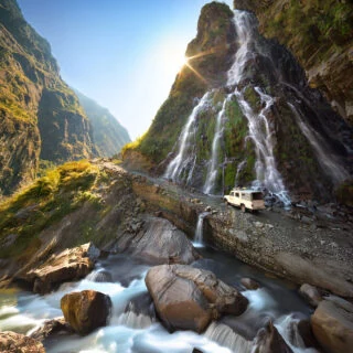 Roadside Waterfall