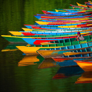 Colorful Moorage